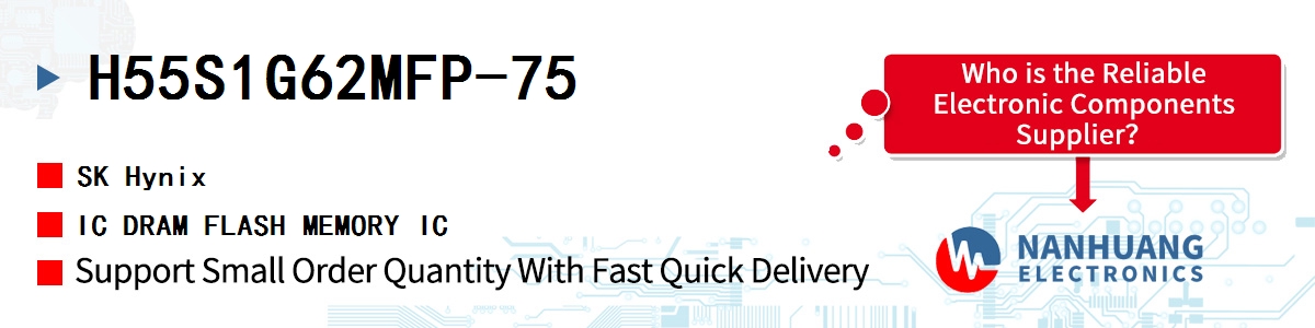 H55S1G62MFP-75 SK Hynix IC DRAM FLASH MEMORY IC