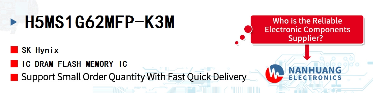 H5MS1G62MFP-K3M SK Hynix IC DRAM FLASH MEMORY IC