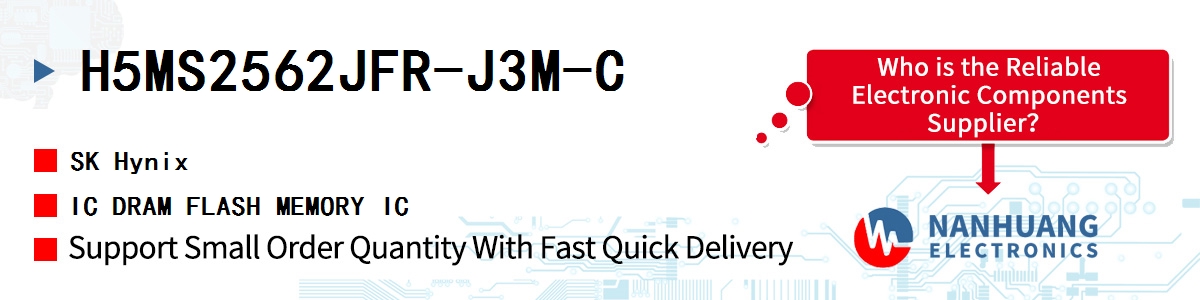 H5MS2562JFR-J3M-C SK Hynix IC DRAM FLASH MEMORY IC