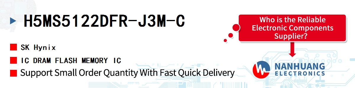 H5MS5122DFR-J3M-C SK Hynix IC DRAM FLASH MEMORY IC