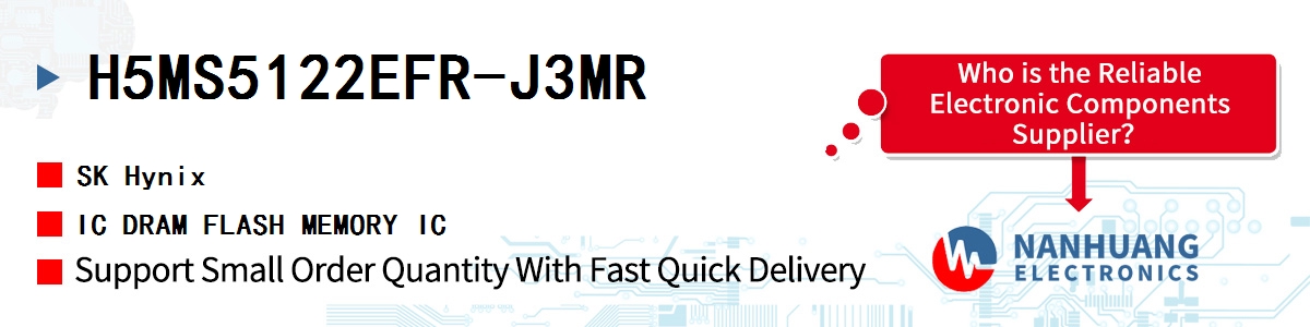 H5MS5122EFR-J3MR SK Hynix IC DRAM FLASH MEMORY IC