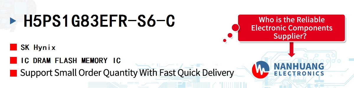 H5PS1G83EFR-S6-C SK Hynix IC DRAM FLASH MEMORY IC