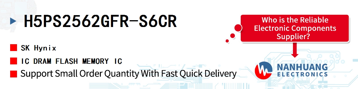 H5PS2562GFR-S6CR SK Hynix IC DRAM FLASH MEMORY IC