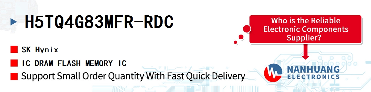 H5TQ4G83MFR-RDC SK Hynix IC DRAM FLASH MEMORY IC