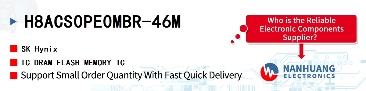 H8ACS0PE0MBR-46M SK Hynix IC DRAM FLASH MEMORY IC