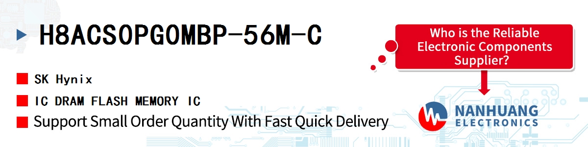 H8ACS0PG0MBP-56M-C SK Hynix IC DRAM FLASH MEMORY IC