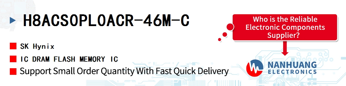 H8ACS0PL0ACR-46M-C SK Hynix IC DRAM FLASH MEMORY IC