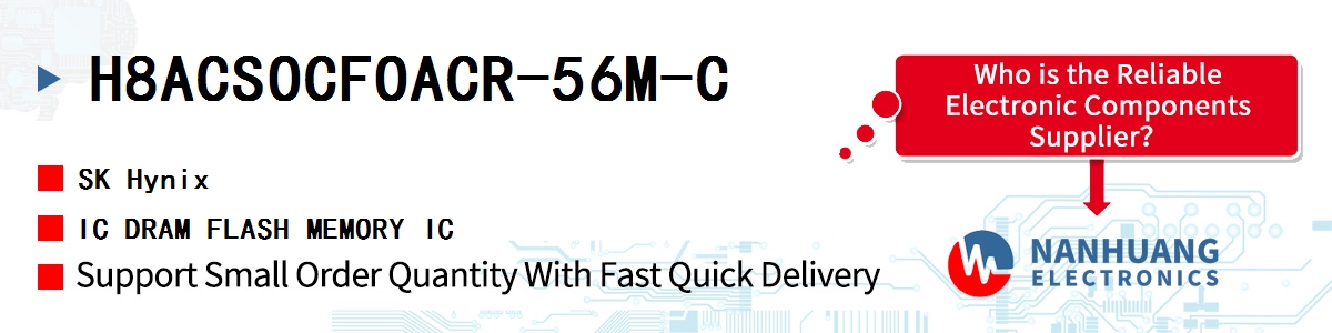 H8ACSOCFOACR-56M-C SK Hynix IC DRAM FLASH MEMORY IC