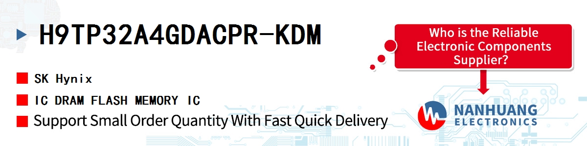 H9TP32A4GDACPR-KDM SK Hynix IC DRAM FLASH MEMORY IC