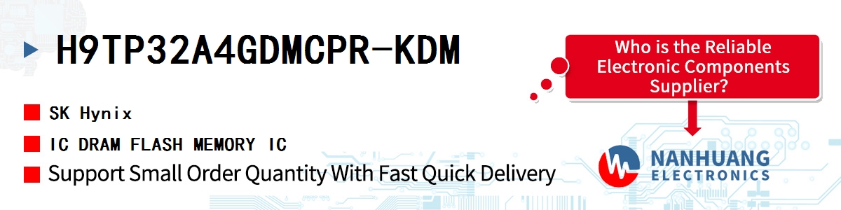 H9TP32A4GDMCPR-KDM SK Hynix IC DRAM FLASH MEMORY IC