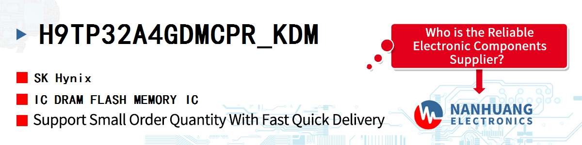 H9TP32A4GDMCPR_KDM SK Hynix IC DRAM FLASH MEMORY IC