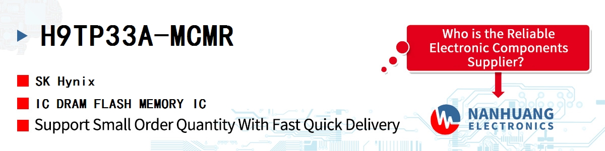 H9TP33A-MCMR SK Hynix IC DRAM FLASH MEMORY IC