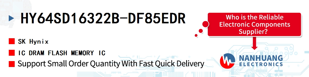 HY64SD16322B-DF85EDR SK Hynix IC DRAM FLASH MEMORY IC