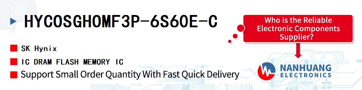 HYCOSGHOMF3P-6S60E-C SK Hynix IC DRAM FLASH MEMORY IC