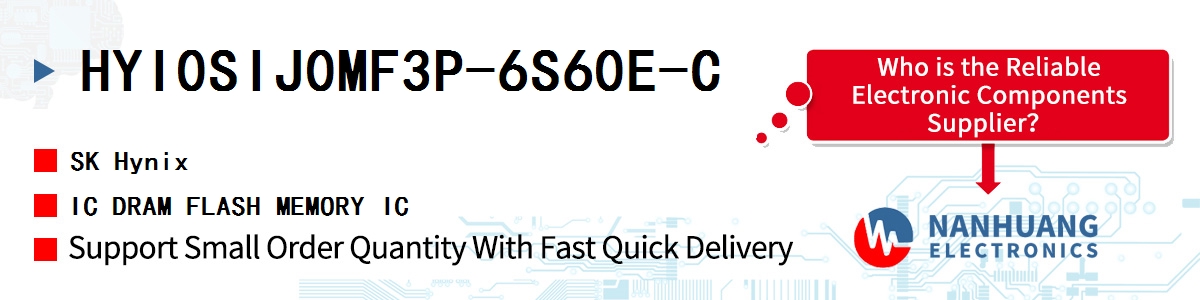 HYI0SIJ0MF3P-6S60E-C SK Hynix IC DRAM FLASH MEMORY IC